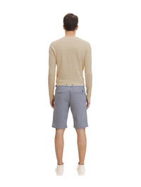 Tom Tailor Denim Male Chino-Shorts mit Gürtel