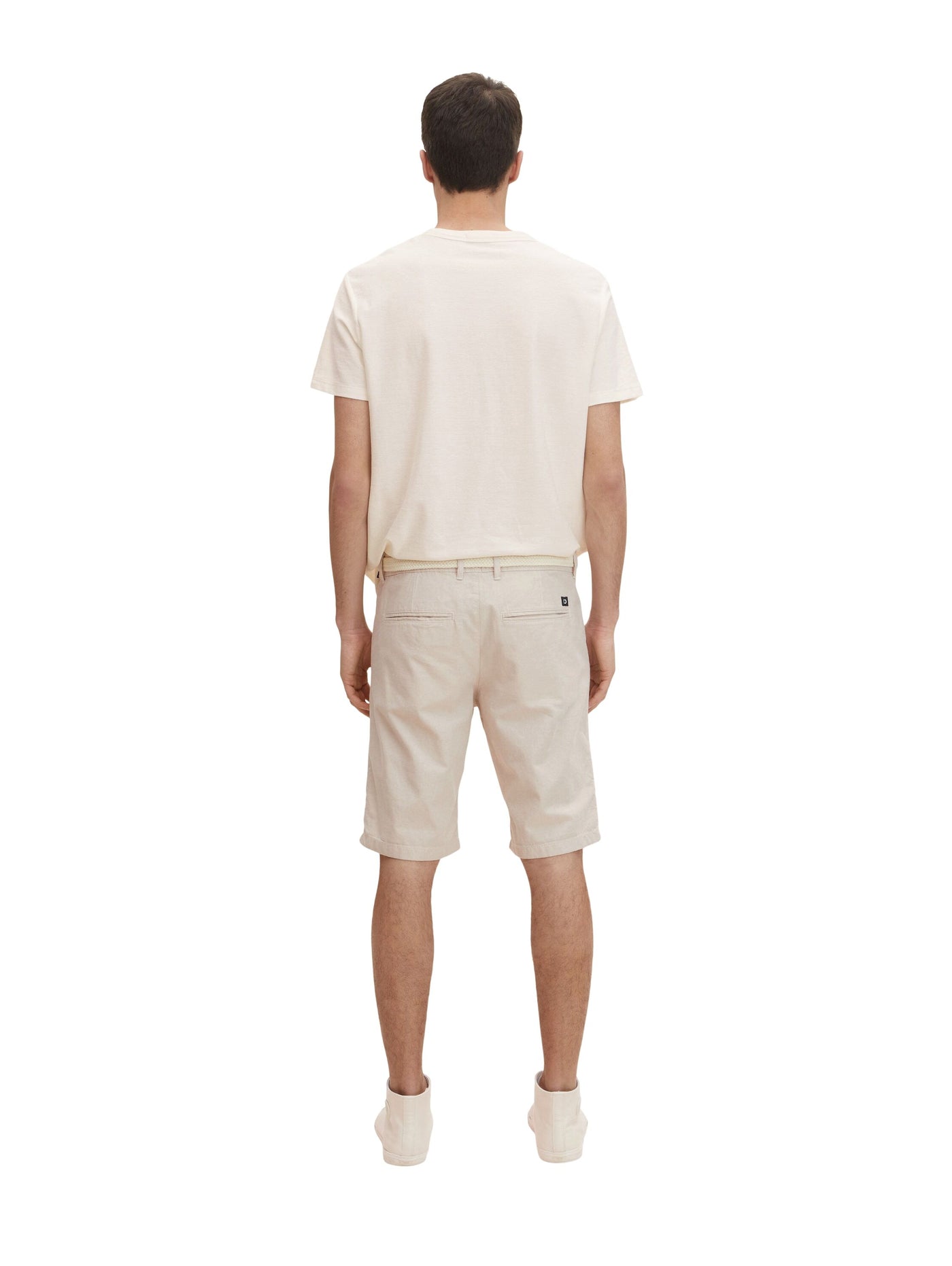 Tom Tailor Denim Male Chino-Shorts mit Gürtel