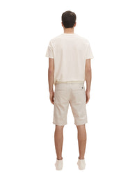 Tom Tailor Denim Male Chino-Shorts mit Gürtel