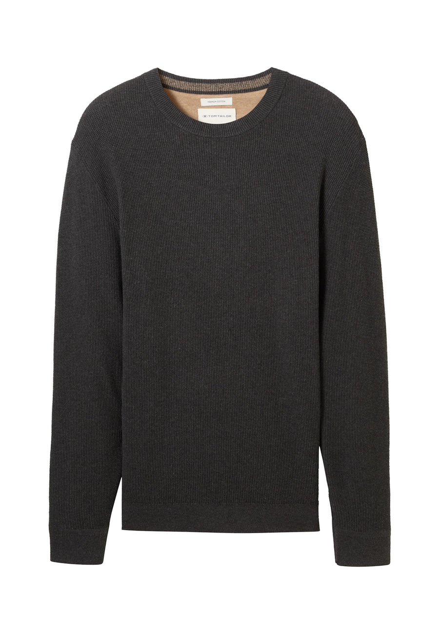 Tom Tailor Strickpullover R-Neck