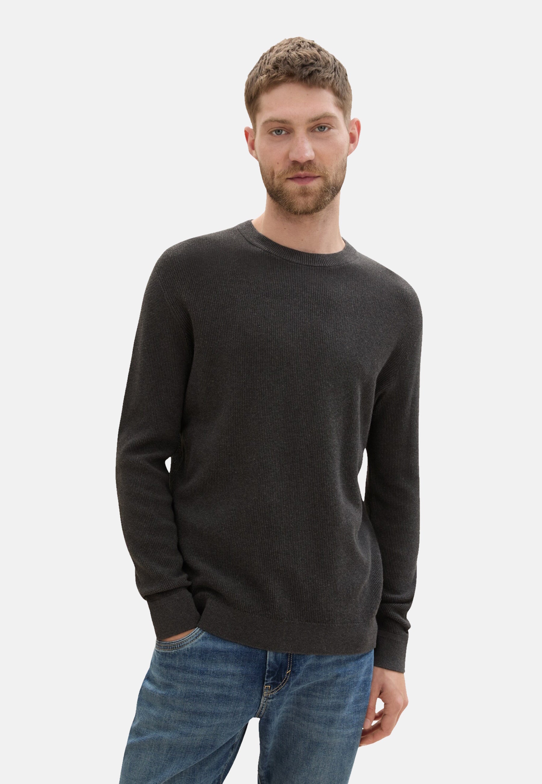 Tom Tailor Strickpullover R-Neck