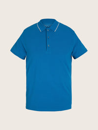 Tom Tailor Denim Male Shirt mit Polokragen und Knopfleiste