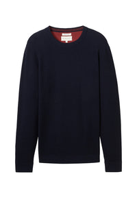 Tom Tailor Strickpullover R-Neck