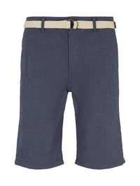 Tom Tailor Denim Male Chino-Shorts mit Gürtel