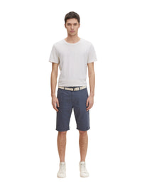 Tom Tailor Denim Male Chino-Shorts mit Gürtel