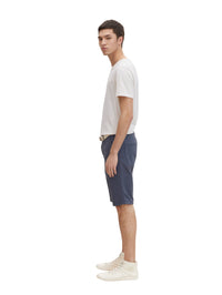 Tom Tailor Denim Male Chino-Shorts mit Gürtel