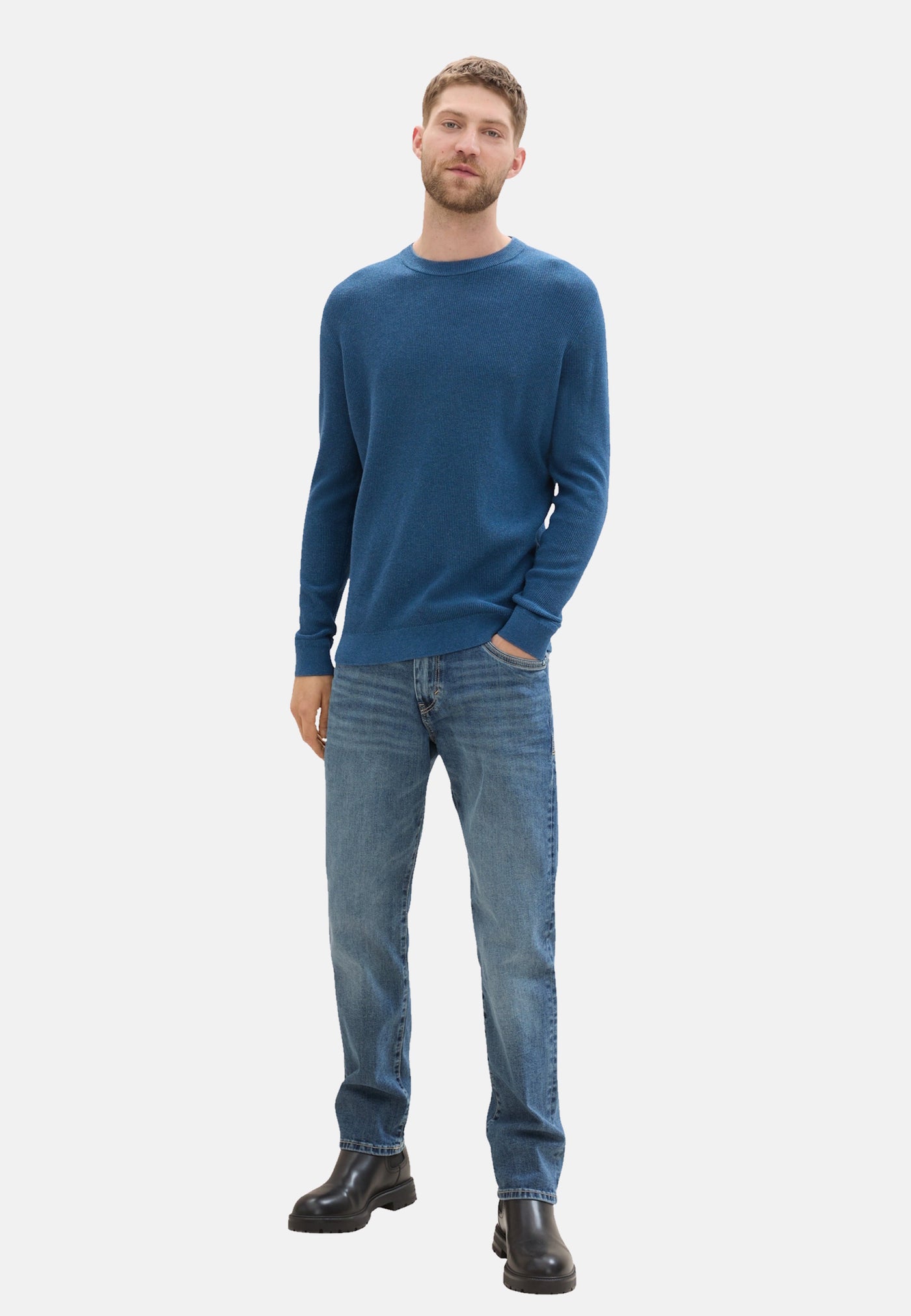 Tom Tailor Strickpullover R-Neck