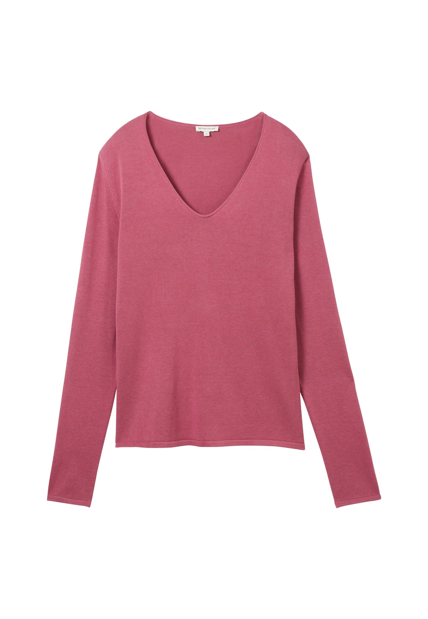 Tom Tailor Strickpullover tiefer V-Neck