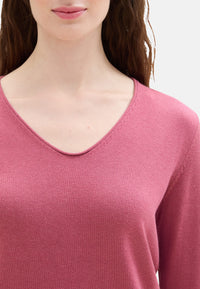 Tom Tailor Strickpullover tiefer V-Neck