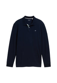 Tom Tailor Langarmshirt mit Polokragen