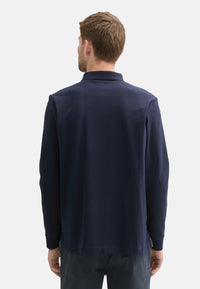 Tom Tailor Langarmshirt mit Polokragen