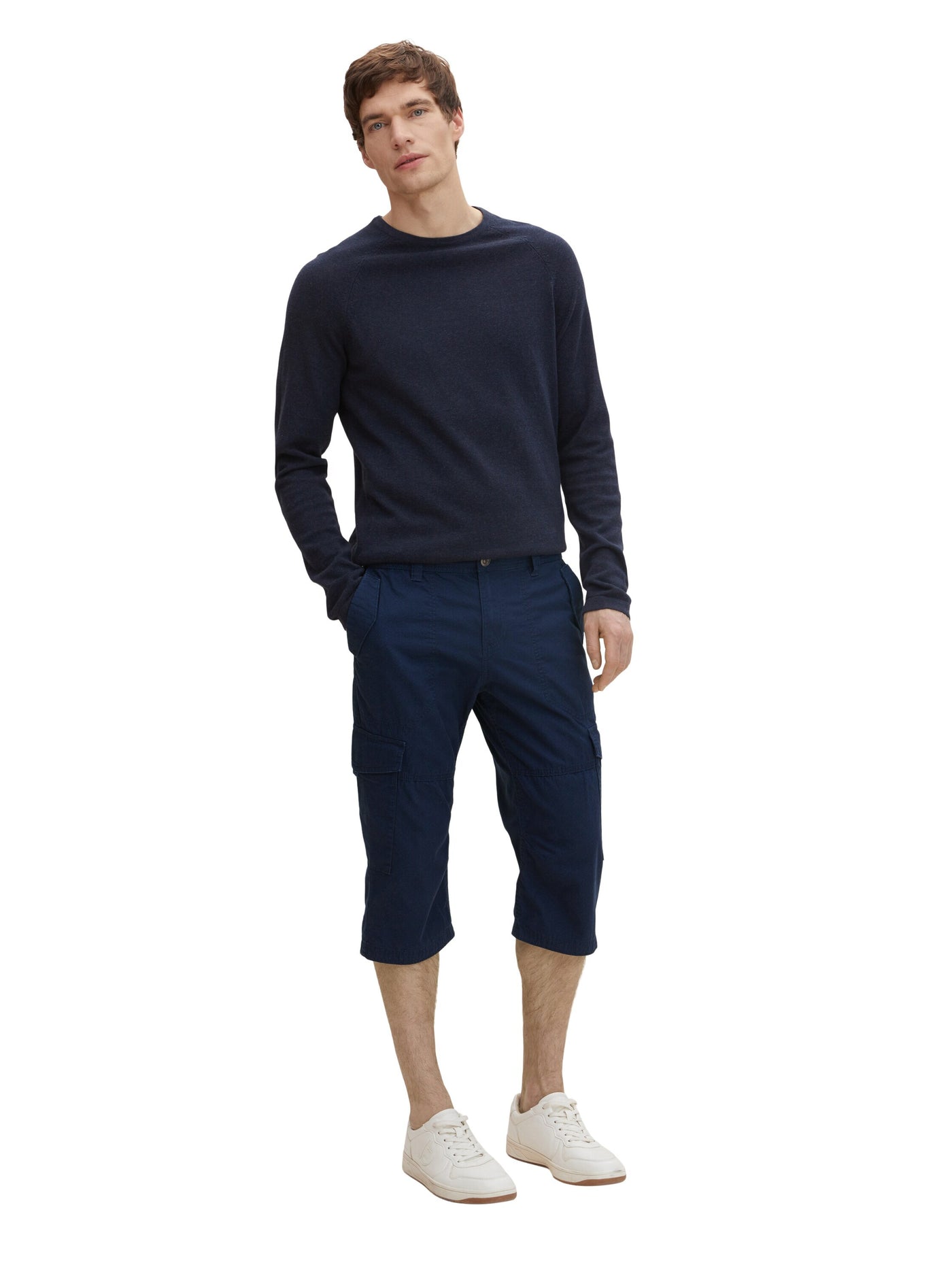Tom Tailor Bermudas Max Overknee mit Cargodetails