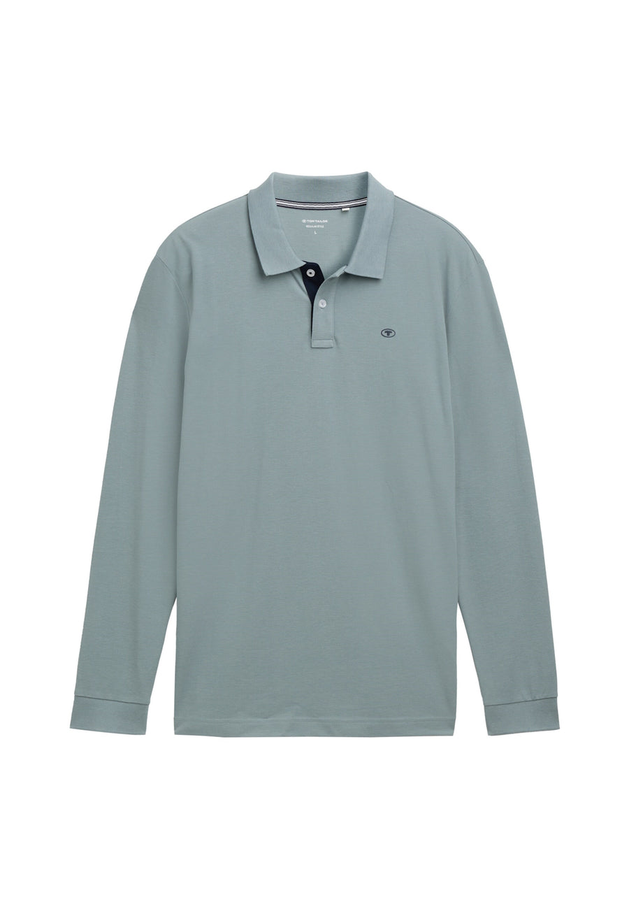 Tom Tailor Langarmshirt mit Polokragen