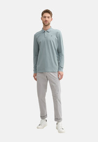 Tom Tailor Langarmshirt mit Polokragen