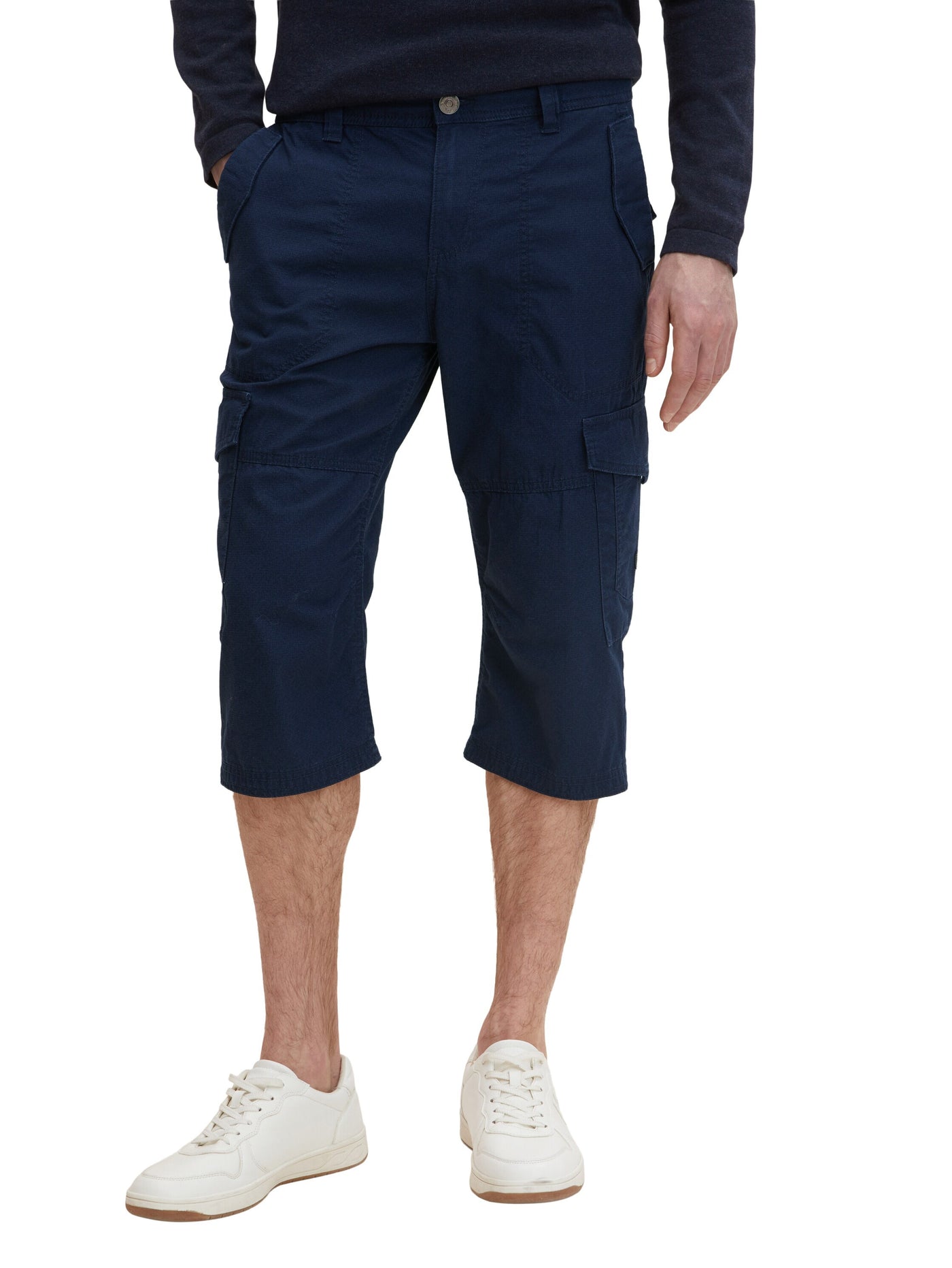 Tom Tailor Bermudas Max Overknee mit Cargodetails