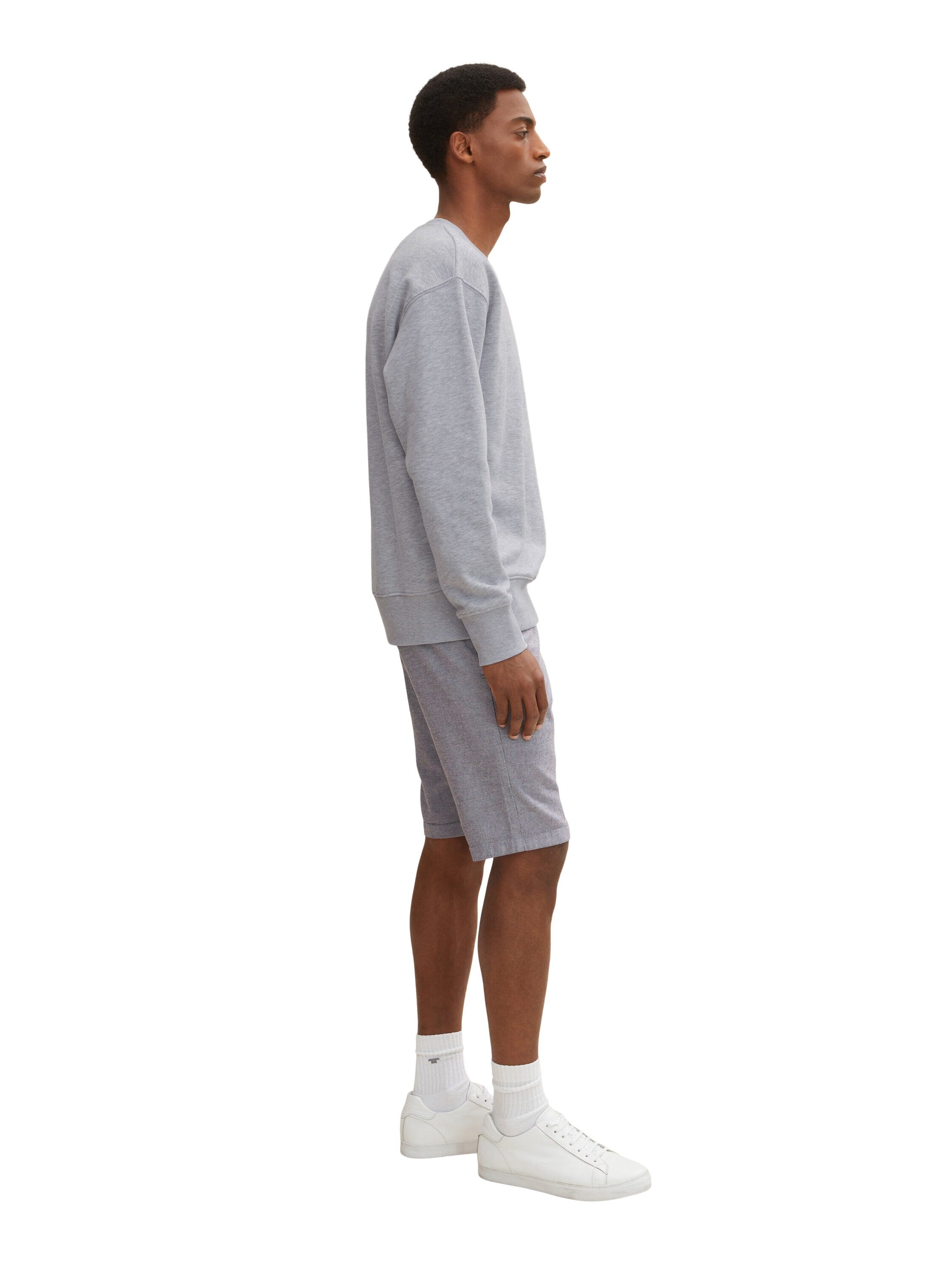 Tom Tailor Bermudashorts mit Struktur und seitlichen Eingriffstaschen