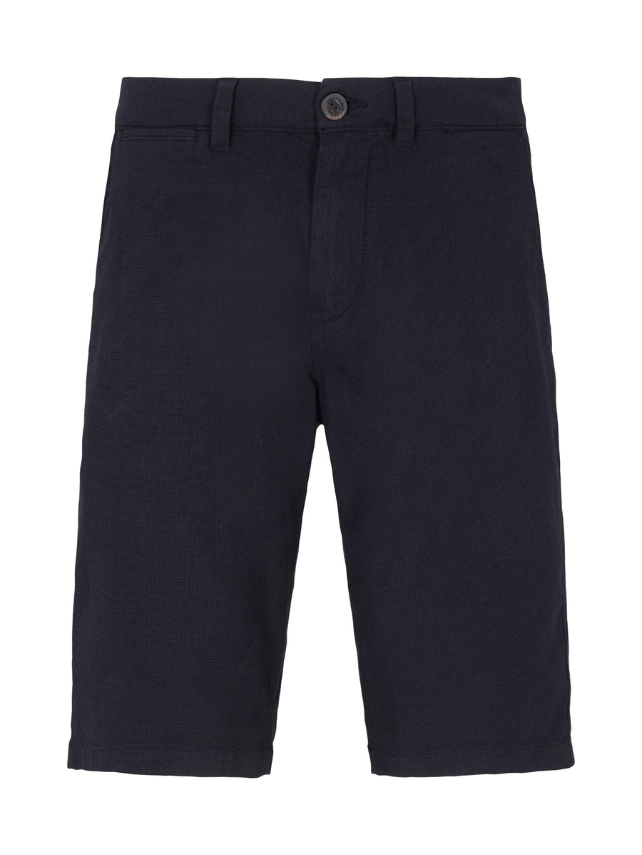 Tom Tailor Bermudashorts mit Struktur und seitlichen Eingriffstaschen