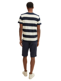 Tom Tailor Bermudashorts mit Struktur und seitlichen Eingriffstaschen