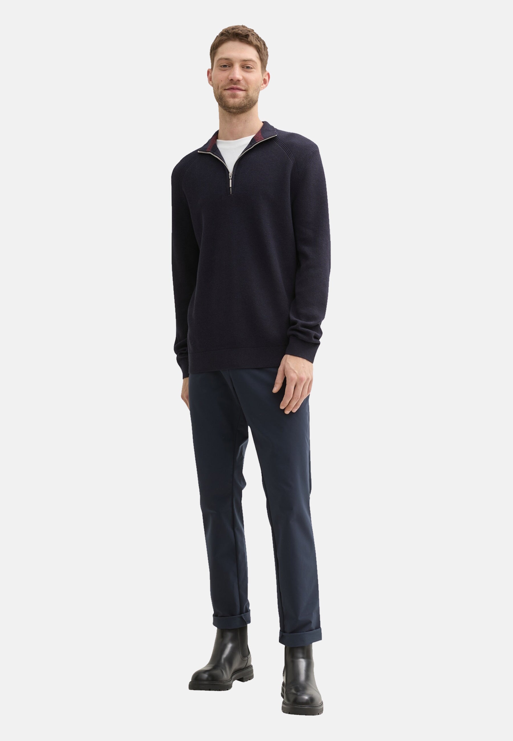 Tom Tailor Strickpullover Troyer