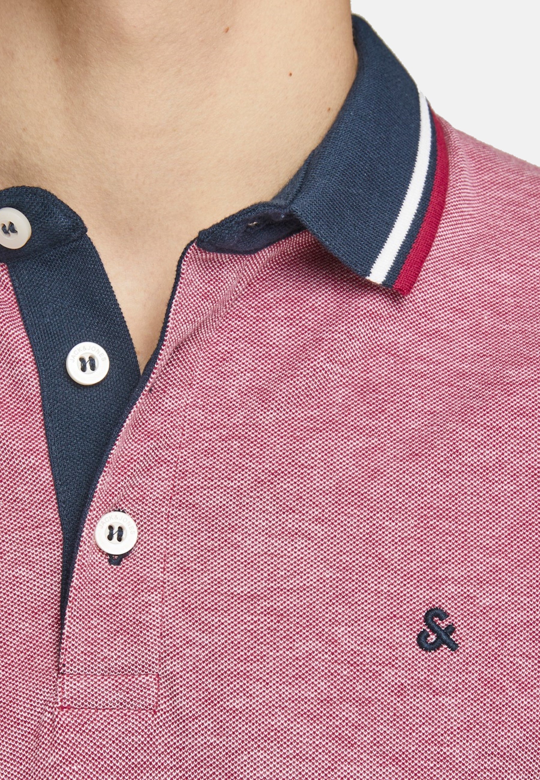 Jack & Jones Poloshirt Polohemd JJEPAULOS POLO Shortsleeve