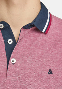 Jack & Jones Poloshirt Polohemd JJEPAULOS POLO Shortsleeve