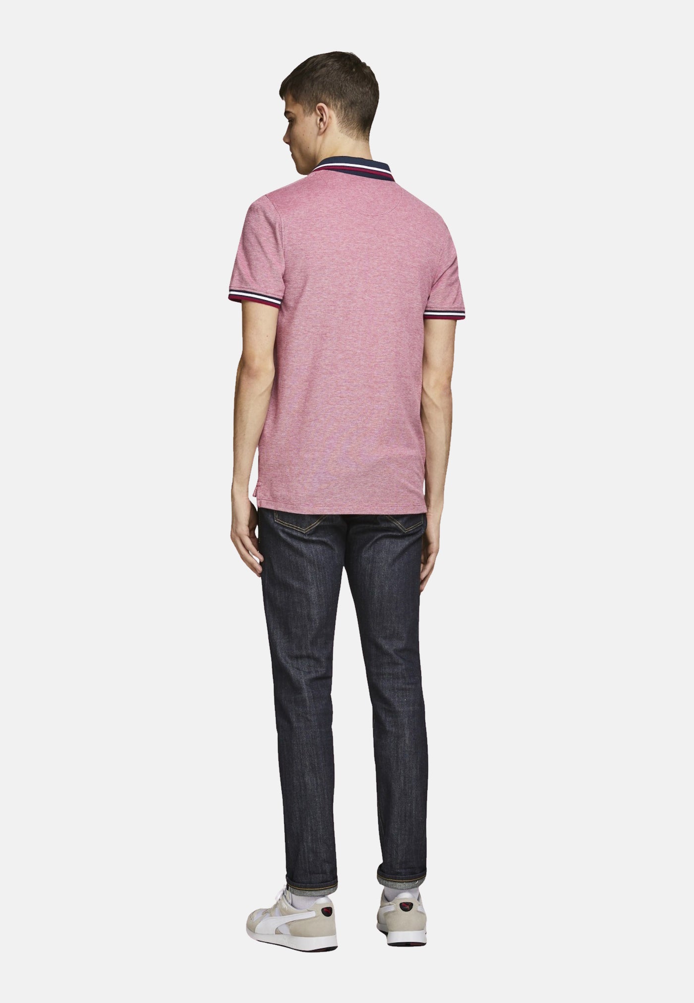 Jack & Jones Poloshirt Polohemd JJEPAULOS POLO Shortsleeve
