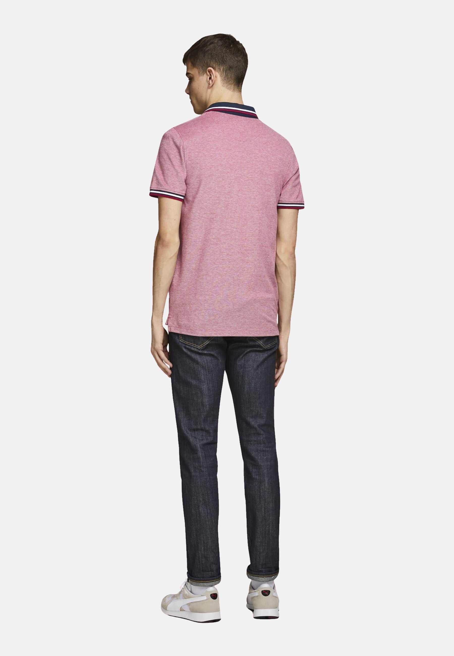 Jack & Jones Poloshirt Polohemd JJEPAULOS POLO Shortsleeve