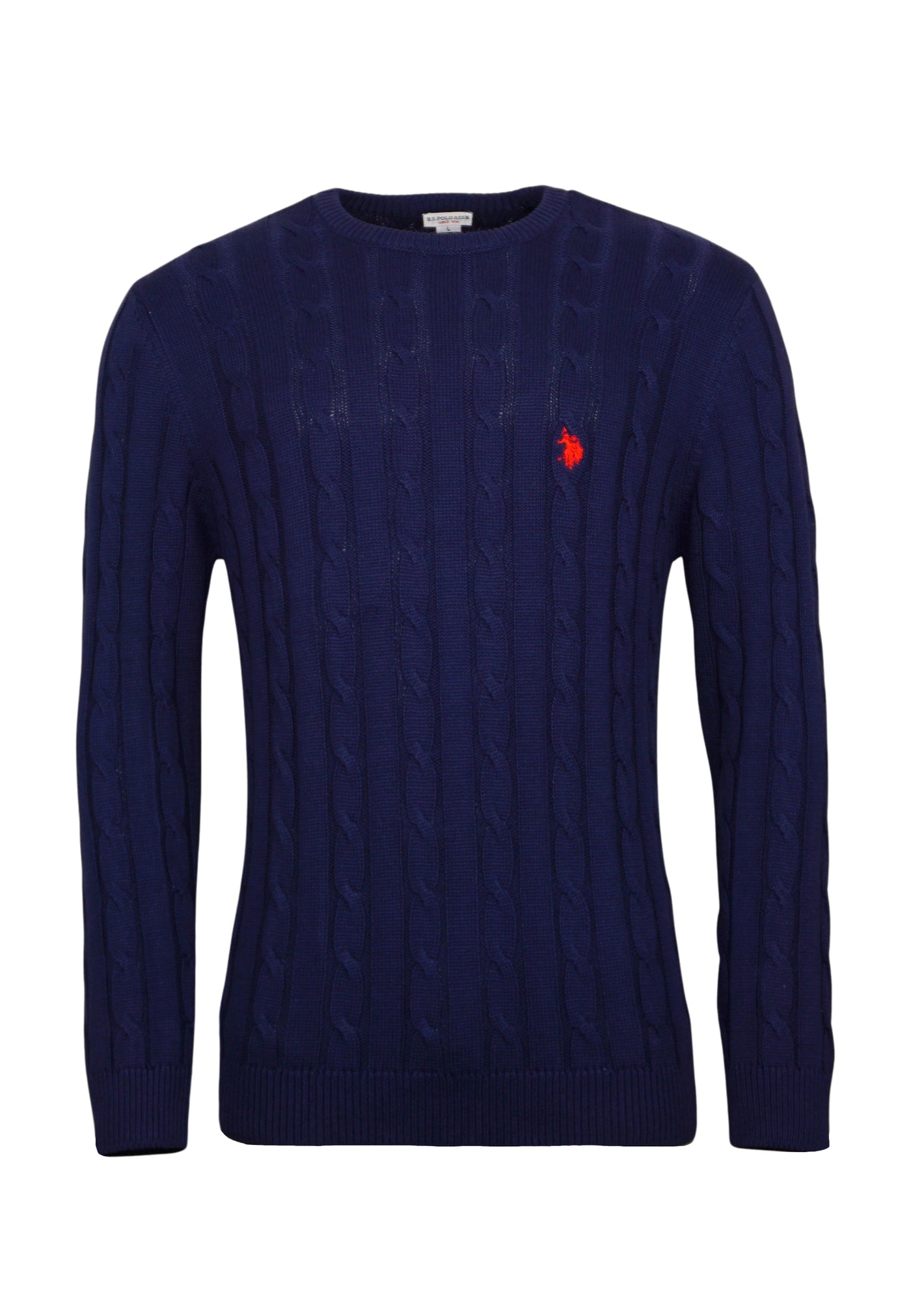 U.S. POLO Strick Zopfmuster