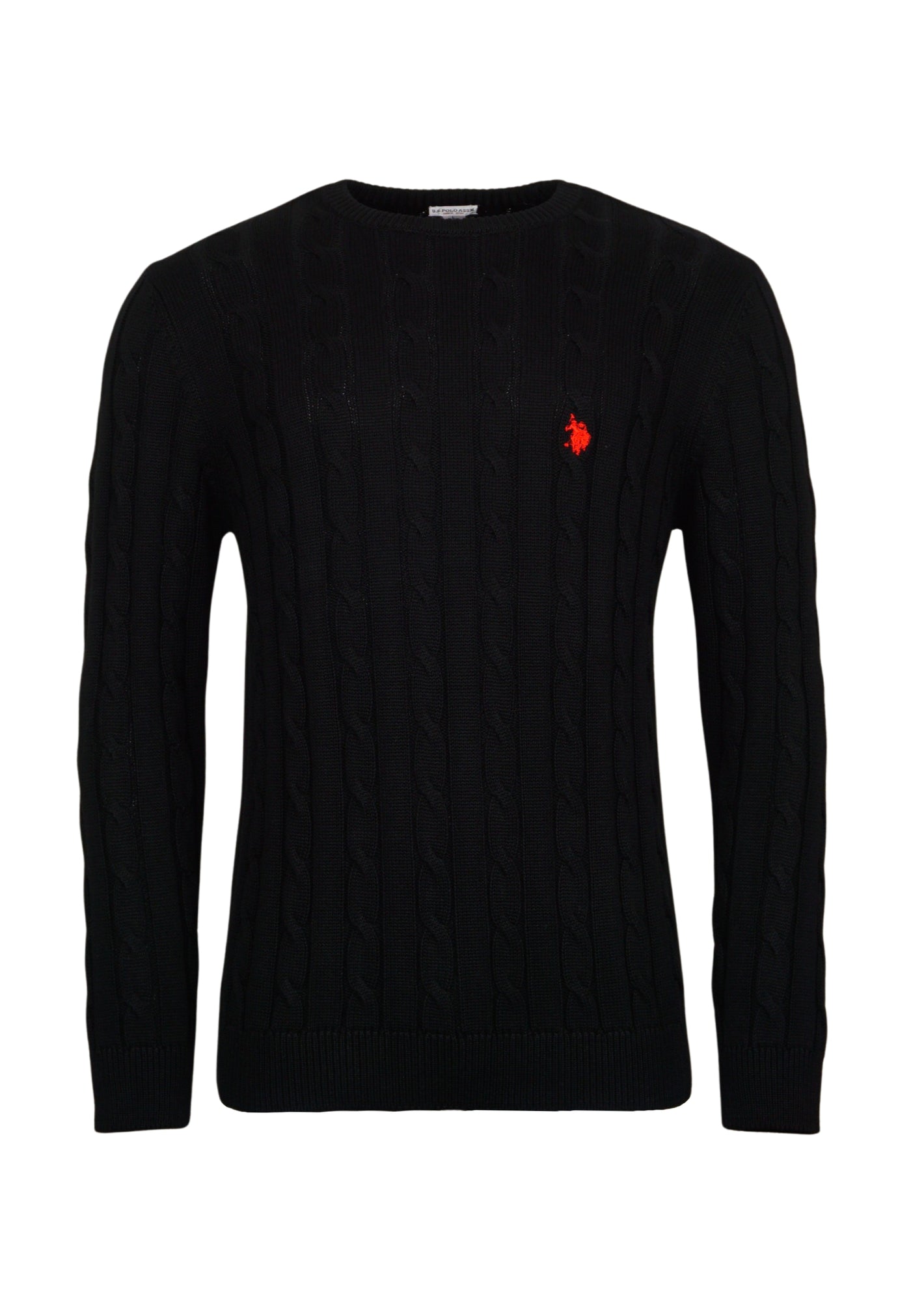 U.S. POLO Strick Zopfmuster