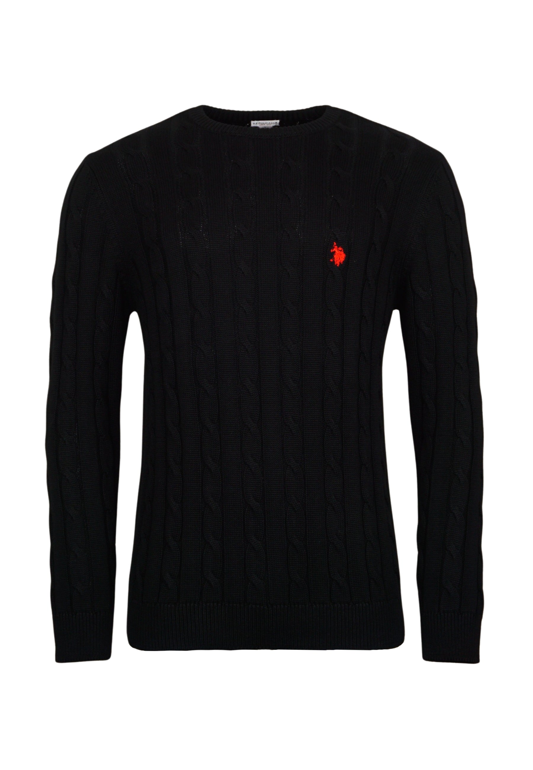 U.S. POLO Strick Zopfmuster
