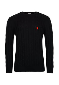 U.S. POLO Strick Zopfmuster