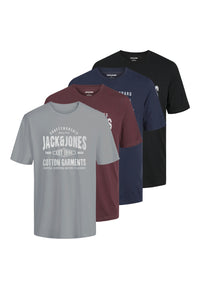 Jack & Jones SIMON Kurzarmshirt 5er Pack