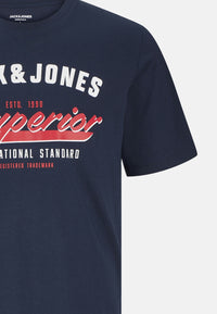 Jack & Jones LOGO Kurzarmshirt 5er Pack