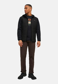 Jack & Jones Steppjacke mit Kapuze JJEMULTI QUILTED JACKET