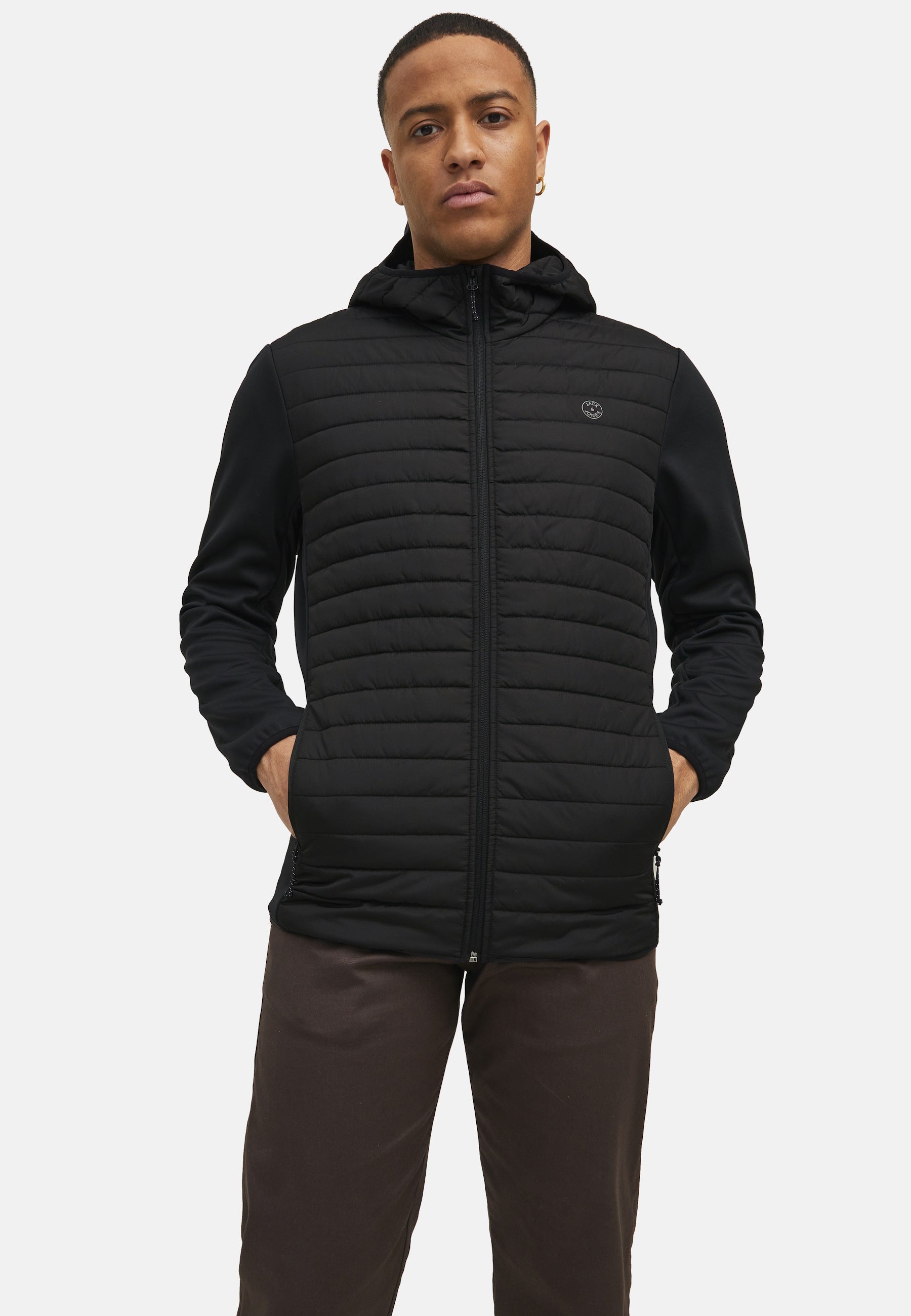 Jack & Jones Steppjacke mit Kapuze JJEMULTI QUILTED JACKET