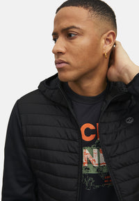 Jack & Jones Steppjacke mit Kapuze JJEMULTI QUILTED JACKET