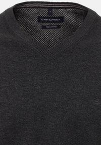 CASA MODA Strickpullover V-Neck