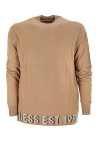 Guess ALF LS High Neck Logo Langarmpullover