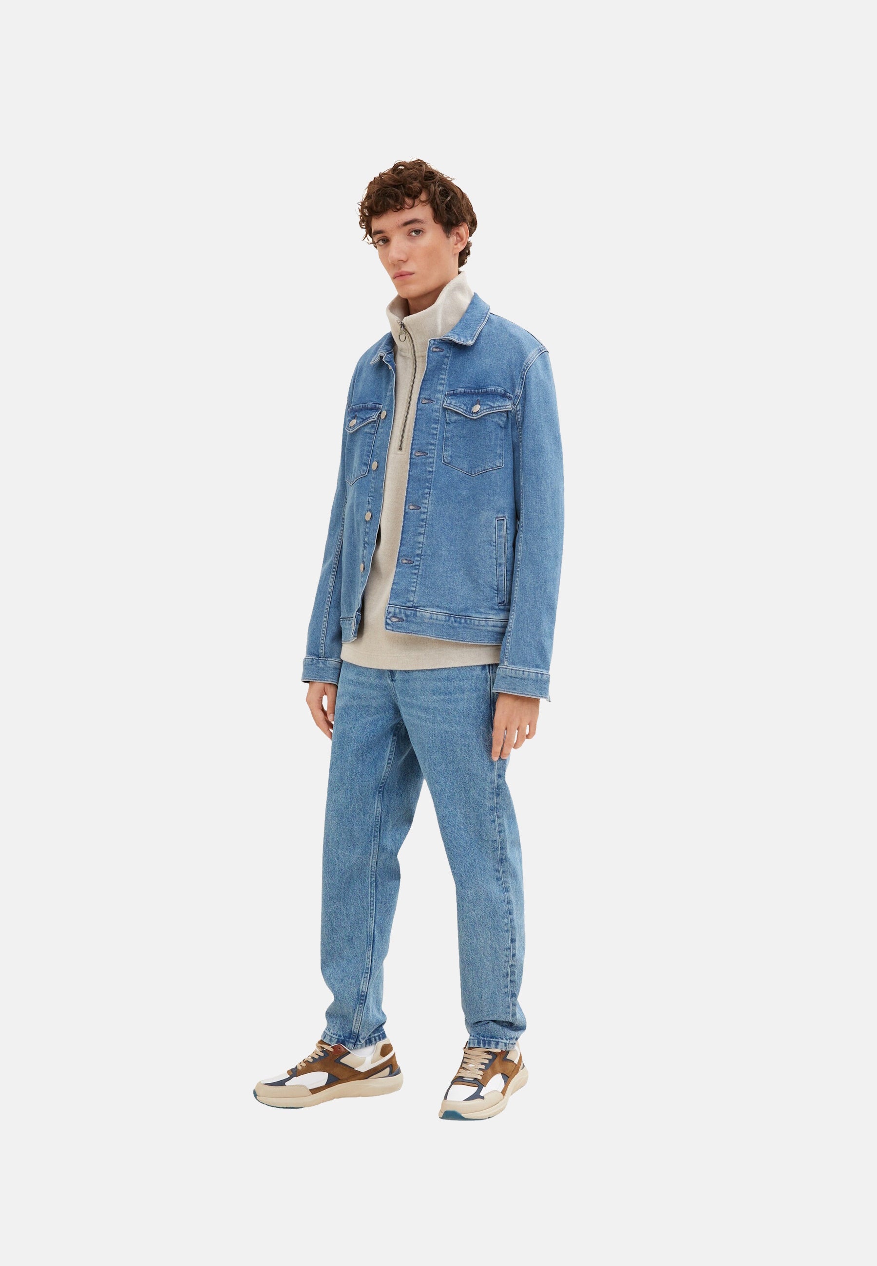 Tom Tailor Loose Fit Jeans im Five-Pocket-Style