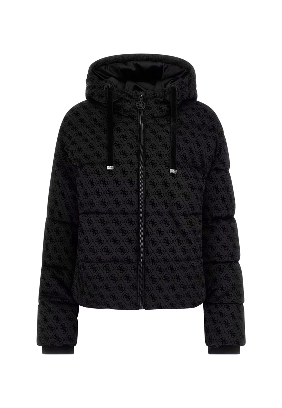 Guess Steppjacke DAISY PUFFER LOGO FLOCK