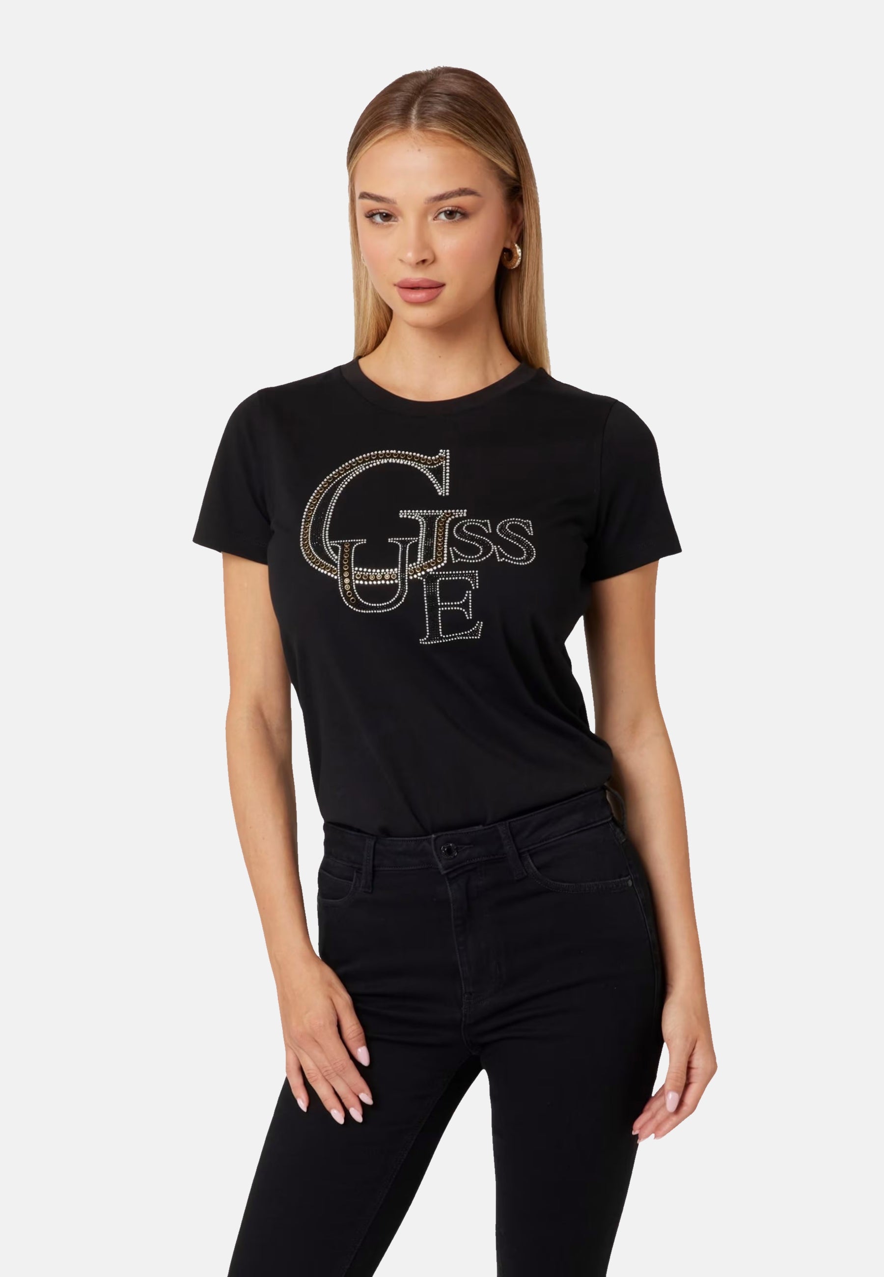 Guess Kurzarmshirt STUDDED