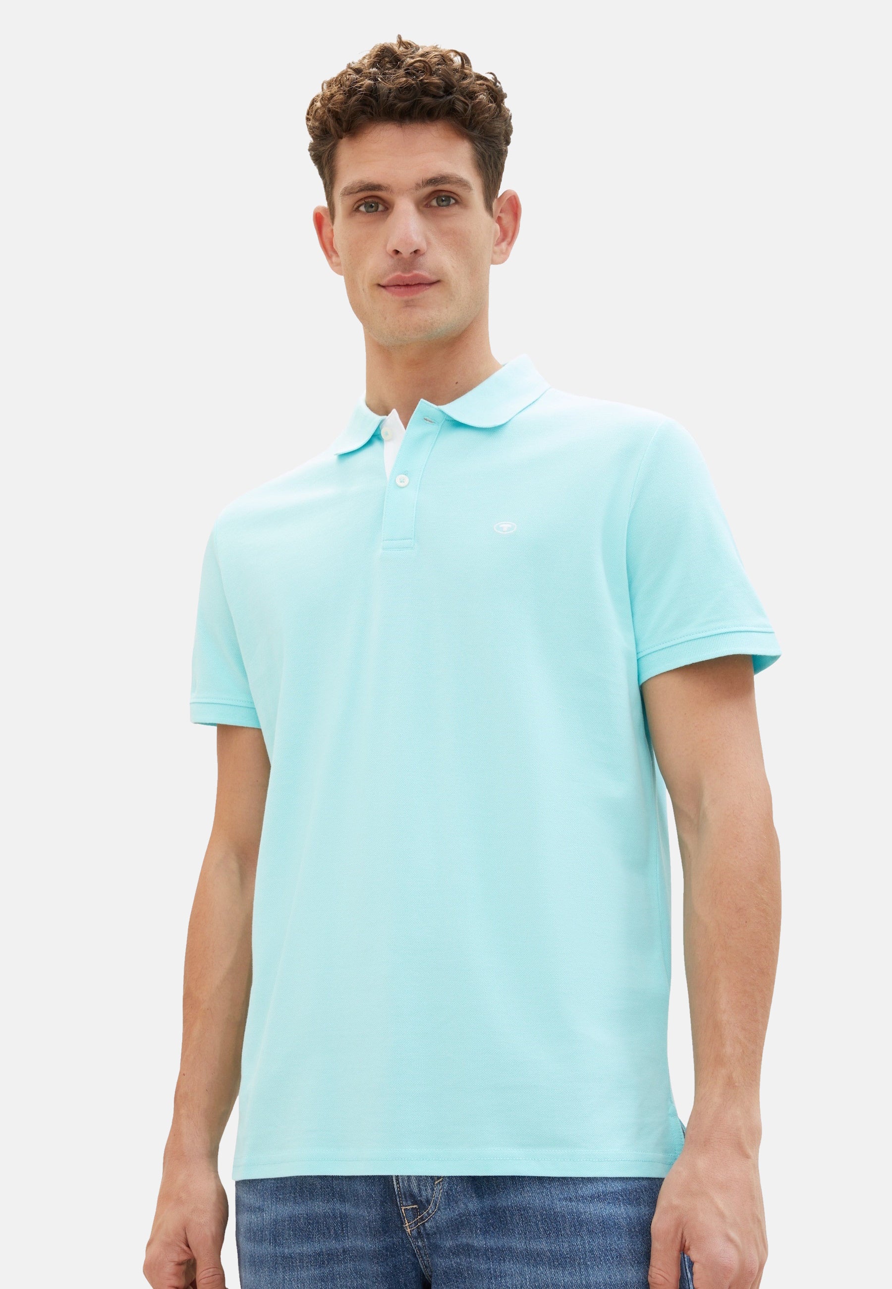 Tom Tailor Kurzarmshirt mit Polokragen