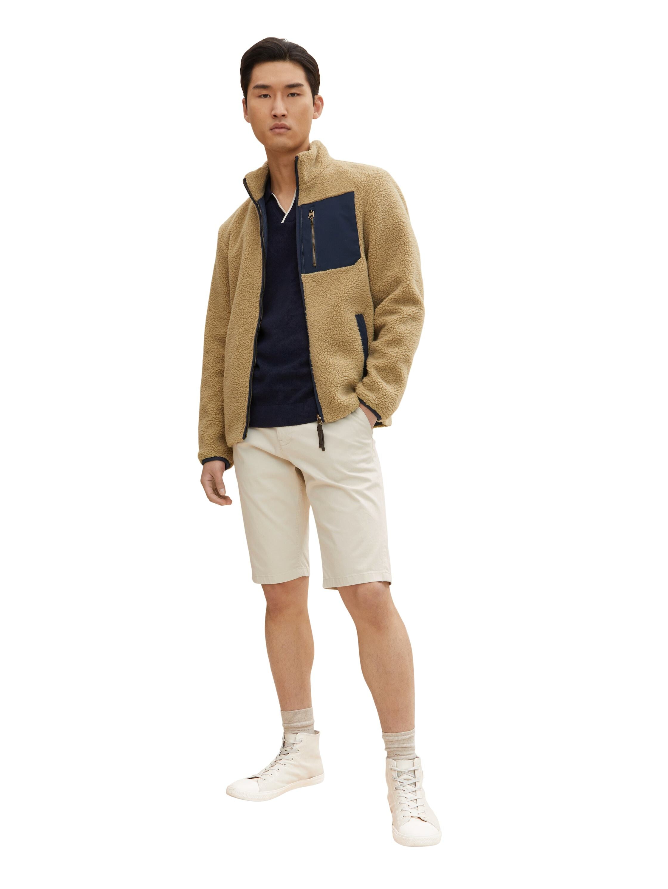 Tom Tailor Stretch Chino Shorts Josh Regular Slim Fit mit seitlichen Eingriffstaschen