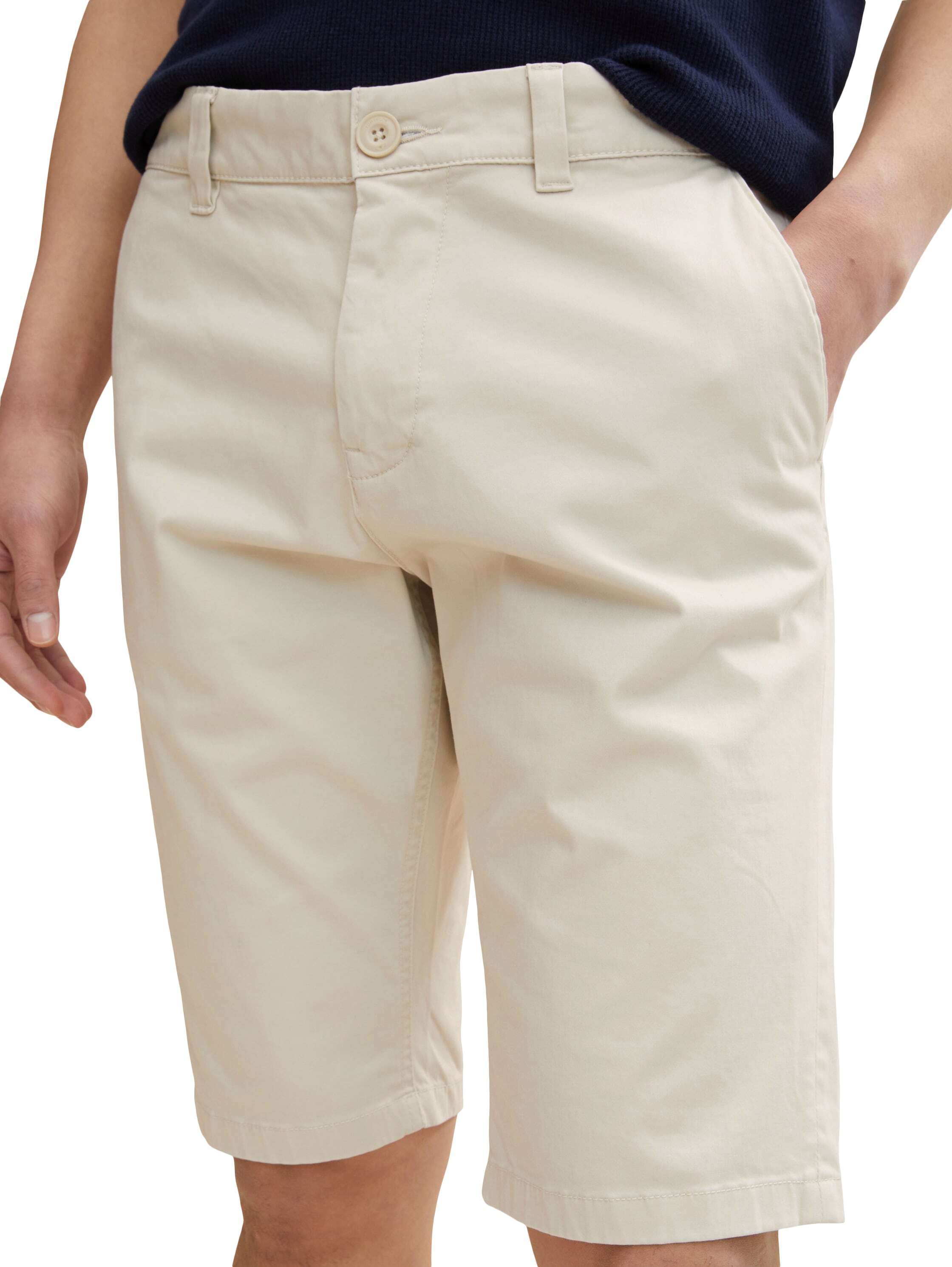 Tom Tailor Stretch Chino Shorts Josh Regular Slim Fit mit seitlichen Eingriffstaschen