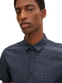 Tom Tailor Gemustertes Hemd mit Kentkragen