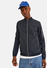 Jack & Jones Jacke Jacket JJERUSH BOMBER Zip Bomberjacket
