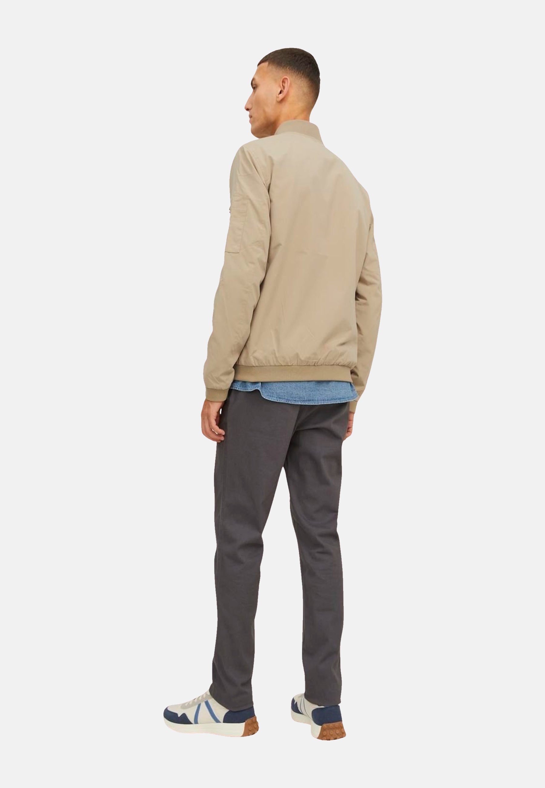 Jack & Jones Jacke Jacket JJERUSH BOMBER Zip Bomberjacket