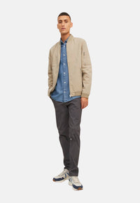 Jack & Jones Jacke Jacket JJERUSH BOMBER Zip Bomberjacket