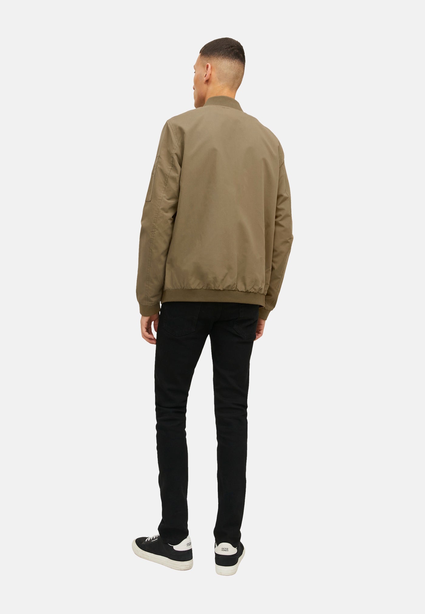 Jack & Jones Jacke Jacket JJERUSH BOMBER Zip Bomberjacket