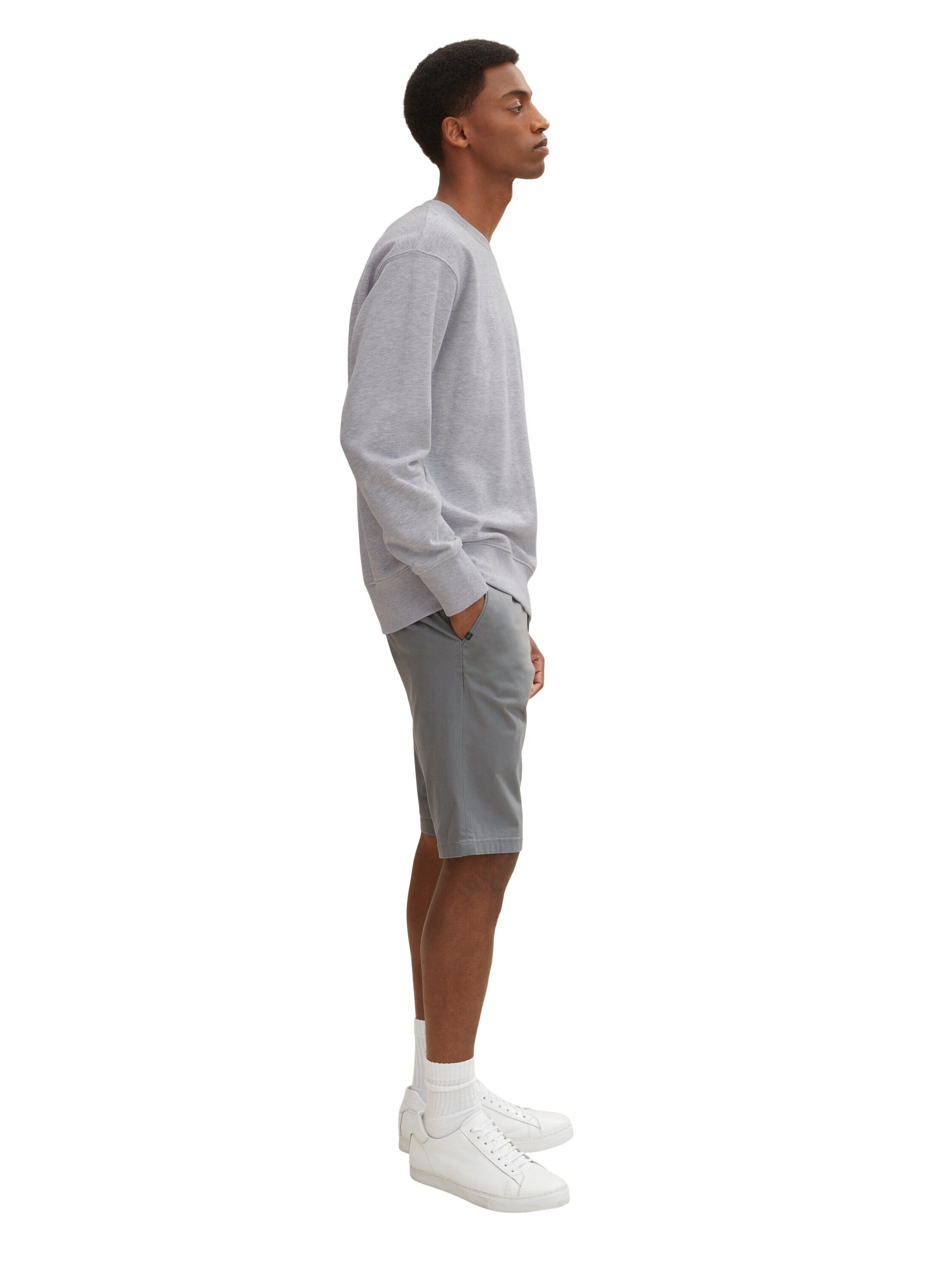 Tom Tailor Stretch Chino Shorts Josh Regular Slim Fit mit seitlichen Eingriffstaschen
